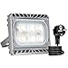 GOSUN® 30W LED Projecteur Lumière, IP65 Imperméable, 2700lm, Eclairage Extérieur LED, Equivalent à Ampoule Halogène 300W, 6000K Lumière Blanche du Jour, Eclairage de Sécurité,Garantie de 36 mois