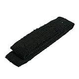 SODIAL(R) 75cm Long Adhensive Tape Tennis Racket Sweat Absorption Towel Grip Black