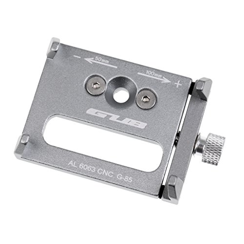 MagiDeal Universal Handy Halterung Drehbar Alu Geeignet FÃ¼r Fahrrad MTB Lenker - Silber