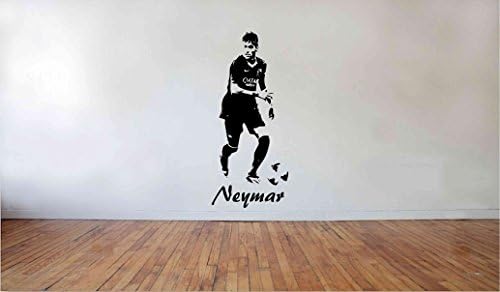 Neymar Da Silva Barcelona Football Player Large 130x56cm Wall Art Decal Sticker Great For Children's Bedroom / Nursery / Living Room / Football Fan