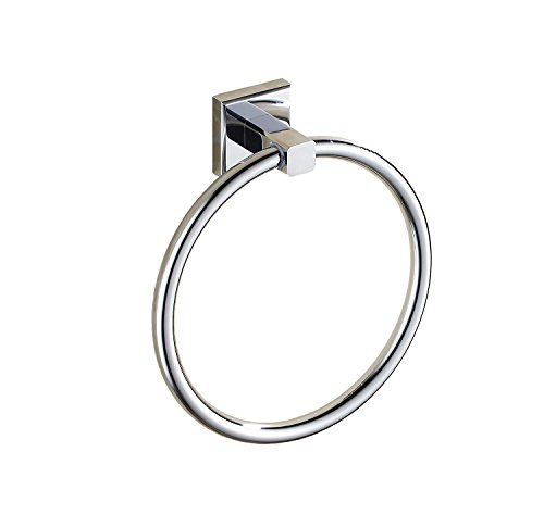 Aothpher Wand befestigter Handtuchring in der Küche Badezimmer Chrom-Edelstahl-Handtuchhalter