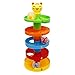 Produktbild TONZE Murmelbahn Strudel Kugelbahn Pädagogisches Spielzeug Kugelturm Motorikspielzeug Baby Lernspielzeug mit 5 Stapel Kinder und 3 Entdeckerkugeln für Kinder