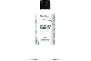 Vallejo Diluant Aérographe 200 Ml - Dilue les Peintures Acryliques sans Perte de Qualités - Idéal pour Aérographes - Série