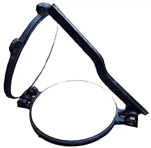 Village Kraft Iron Heavy Quality Puri Maker Puri Press Kitchen Press Chapati Machine Roti Maker for home and kitchen(No. 4, 17 CM)