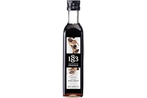 GENERIC 1883 Maison Routin Premium Irish Cream Flavoured Syrup for Coffee, Latte, Hot Chocolate, Desserts, Cocktails & Mocktails Glass 250ml