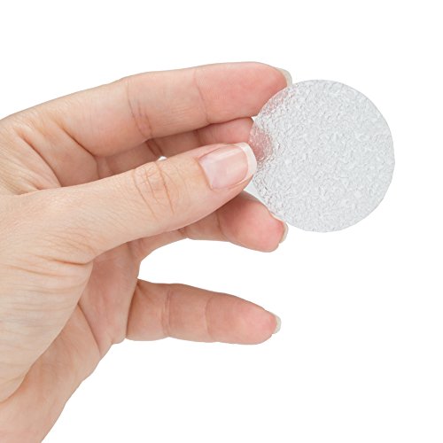 32 Transparent Anti Rutsch Sticker Badewanne Dusche, Nicht scheuernden texturierten Aufklebern für einen besseren Griff, Diskrete und elegant selbstklebenden Kreise mit 4 cm Durchmesser für die Sicherheit – Pirate Luftballon Geschenk! - 3