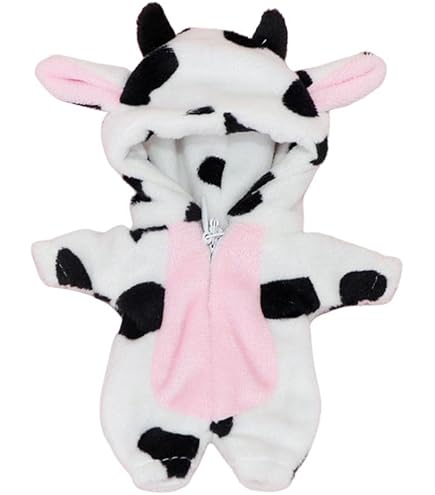 Lot De 3 Tenues Pour Poupée Labubu 17 Cm - Vêtements En Peluche - Cadeau Collectionneur (Poupée Non Incluse)