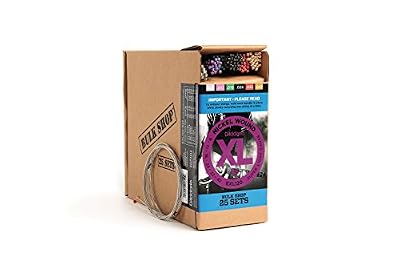 D'Addario Cordes en nickel pour guitare électrique D'Addario EXL120-B25, Super Light, 9-42, 25 Jeux