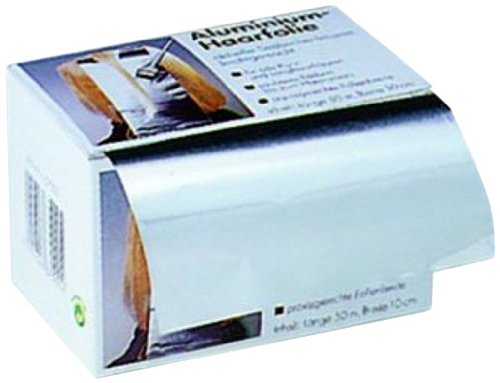Fripac-Medis Hairdresser's Aluminium Foil Extra-Strong in Distribution Box 10 cm x 50 m Pack of 2