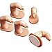 Restly(TM) 5 Pcs Practice Finger for Acrylic, Gel, Fibreglass & Nail Art
