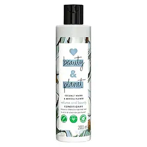 Love Beauty & Planet Coconut Water and Mimosa Flower Paraben Free Volume and Bounty Conditioner, 200ml