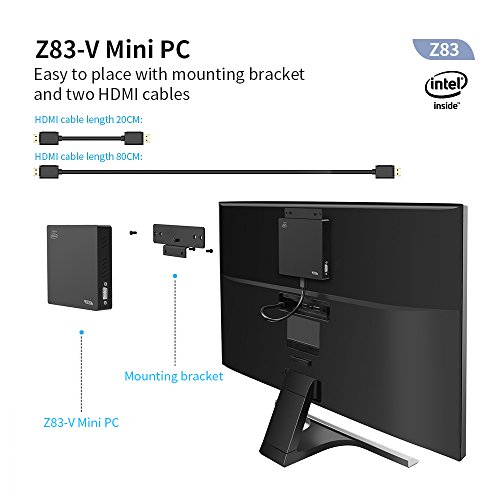 Beelink Z83-V Mini PC Intel Atom X5-Z8350 Processor DDR3 2G System Disk 32G 2 4G 5 8G WiFi Dual Screen Display Windows 10 Desktop PC reviews Beelink Z83-V Mini PC Intel Atom X5-Z8350 Processor DDR3 2G System Disk 32G 2 4G 5 8G WiFi Dual Screen Display Windows 10 Desktop PC