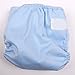 Aubig 7 Pcs Baby Infant Adjustable Reusable Cloth Diaper Cover Pure Washable Nappies Size Adjustable