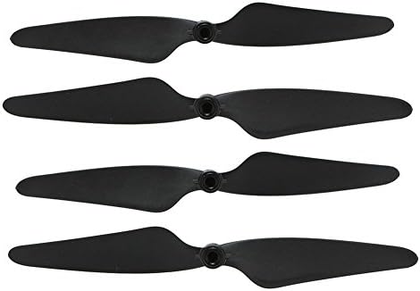 Hobbylane 2 Pairs CW/CCW Propeller Blade RC Part for Hubsan H501S RC Quadcopter Black