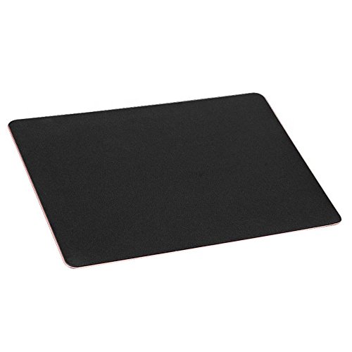 niceEshop(TM) 220x180mm Rechteck Gaming Aluminium Metall Mauspad mit Wasserdichte Anti Rutsch Gummi Basis und Mattiert Oberfläche Mauspad für Apple MackBook, Rosegold - 3