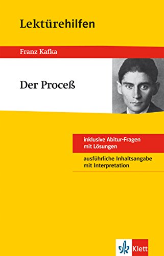 Download Klett Lektürehilfen - Franz Kafka, Der Proceß: Interpretationshilfe für Oberstufe und Abitur Download Klett Lektürehilfen - Franz Kafka, Der Proceß: Interpretationshilfe für Oberstufe und Abitur