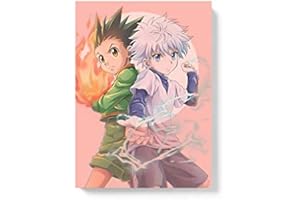 AQYYDD 5D DIY Diamant Complet Kit d'art Diamant, Peinture à Broder au Diamant, Décoration Murale Maison Gon Killua Hunter X Hunter 30x40cm
