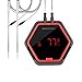 Produktbild Inkbird IBT-6X Edelstahldraht Barbecue Ofenthermometer mit Bluetooth Grill Smoker BBQ Kochen Thermometer + Fleisch Temperaturfühlern für iPhone Android Smartphone (IBT-6X Thermometer+2 Barbequefühler, Rot)