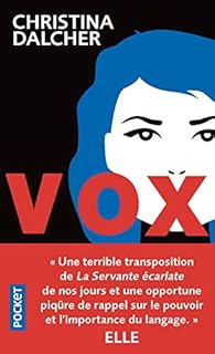 Vox Christina Dalcher Babelio