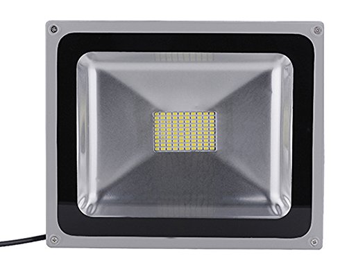 Leetop 80 Watt LED Flood Light SMD Flutlicht Außen Fluter kaltweiß Scheinwerfer Strahler Licht IP65 Gartenleuchte Security Light(2 Stücke) - 3