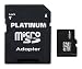 Produktbild Platinum Micro SDHC 4 GB Class 6 Speicherkarte (inkl. SD Adapter)