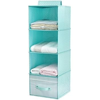 Hängeregal 4 Etagen Für Kleiderschrank - Zusammenklappbarer Schrank-Organizer