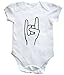 HippoWarehouse ROCKER HAND baby vest boys girls