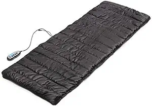 Massage Bed With Heat Massaging Mattress Sleep Beauty Spa Heating Vibrating Head Neck Leg Massager Bed Cushion Massage With Remote Control Full Body Massage,DC Power