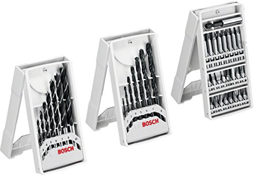 Bosch Professional GSB 12V-15 Akku-Schlagbohrschrauber, 2×2,0Ah inklusive 39-teilig Zubehör-Set in Tasche, 1 Stück, 0615990GB1 - 4