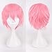 Produktbild Rifuli®Anime Cosplay Perücke Ausrüstung Multi Color Short Glattes Haar Perücke Anime Party Cosplay Volle Verkauf Perücken 35cm Styling Perücken wig Haarschmuck