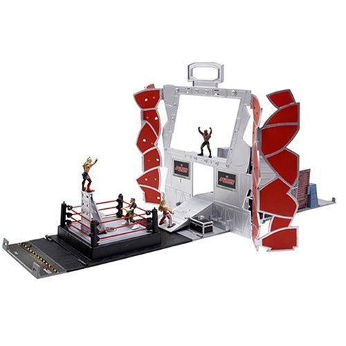 WWE - Micro Crash N Bash Arena Inc 4 Figs