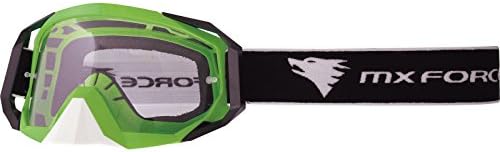 221151399 - MX Force Nimbus Solid Motocross Goggles K-Green