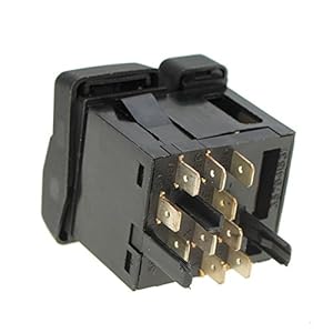 GOZAR Luce Fari Interruttore Dimmer Per Volkswagen Vw Passat B3 35I T4 Bora Polo 1990-1994 - immagine 5