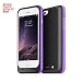 Produktbild Ultra® Iphone 6 plus 6 s plus 5.5" schwarz und Purple Power Bank Ladegerät Case für Apple iPhone 6 6 s Plus 6800 Mah 5.5" Modelle externe Ersatz backup erweiterte Ladegerät Akku dünn bedecken iOS10 kompatibel in schwarz weiss lila blau grau Orange und rote Farben