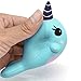 Produktbild Omiky® 9CM weiche whale Karikatur Squishy langsam steigende Squeeze Spielzeug Telefon Straps Ballketten (Blau)