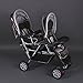 Exclusive Tandem - Twin Pram brown - BambinoWorld