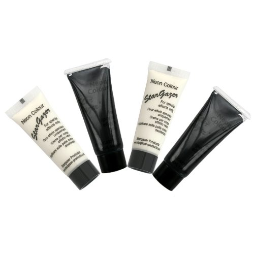 Stargazer Face & Body Paint Monochrome Set of 4 (10ml x 4)
