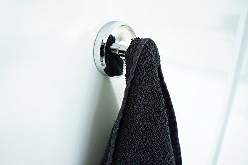 OCTOPUS – Saugnapf Haken, Mehrzweckhaken mit Saugnapfhalter – Saughaken Abnehmbarer Duschaufhänger für Handtuch, Bademantel, Mantel, Loofah … Stark, Design & Müheloser Installations-Saughaken (X 3) - 2