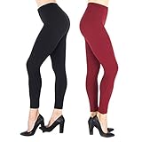 Ein Klassisches Legging Für All! Der perfekte Schnitt und die gute Passform macht unser Leggings kombinierbar zu jedem outfit im Alltagsleben. Sie können ein weißes Leggings mit High-Heels und Kleid wählen oder ein schwarzes Leggings mit weißer Sportschuhe und T-shirt tragen. Dank des atmungaktiven und dehnbaren Materialien, Es ist auch eine gute Auswahl für Yoga, Tanzen or Jogging