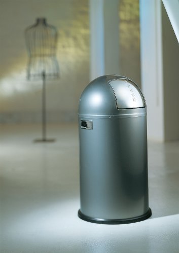 Wesco 175 831-03 Pushboy Abfallsammler Neusilber - 3