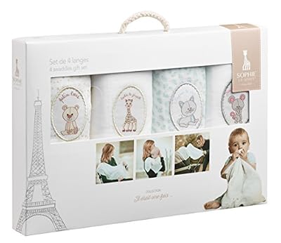 Vulli - Il était une fois - Sophie la Girafe - Set de 4 langes