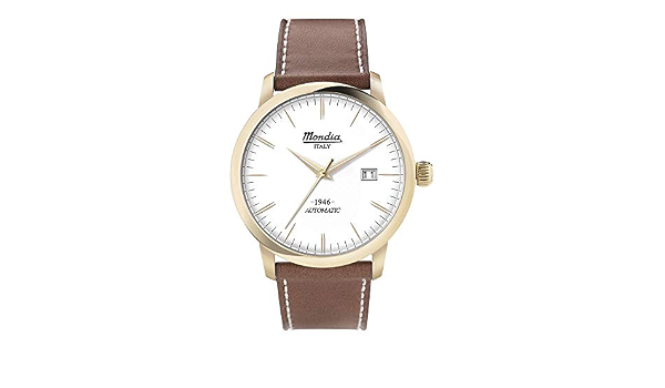 Mondia 1946 Automatico MI-773-PO-01SL-CP orologio uomo : Amazon.it: Orologi