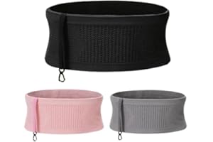 YERIA Wielofunkcyjna torba do biegania oddychający dzianinowy pas do biegania sportowy pasek do biegania na telefon komórkowy elegancki damski pas do biegania do fitnessu, uprawiania sportu, pieszych