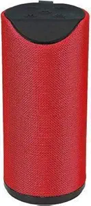 Toughway TG-113 Bluetooth Portable Stereo Speaker with Rich Bass | Loud Sound | Built-in Mic for All Smartphone Device 10 W Bluetooth Speaker (Red, Stereo Channel)