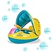 Produktbild HmiL-U Schwimmsitz PVC Baby-Floß Schwimmbad Schwimmring Boot aufblasbarer Baby Schwimmsitz für 0-3-jährige,Europäisches Lager (Gelb)