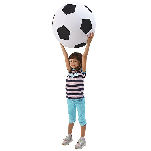 Deko Riesenfußball, 50 cm im Durchmesser! - 3