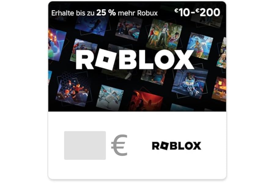 Roblox Geschenkkarte - Digitaler Gutschein für Deutschland