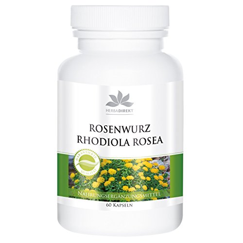 Rhodiola rosea  herba direkt  60 cápsulas  15mg con rosavin