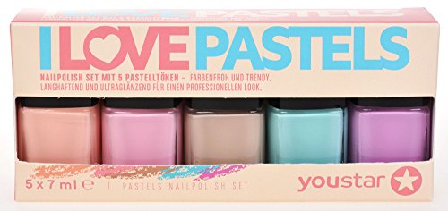 youstar "I LOVE PASTELS" Nagellack Set