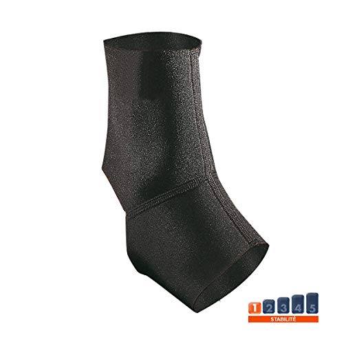 Tobillera de neopreno de mantenimiento Thuasne Sport - Negro - Talla L